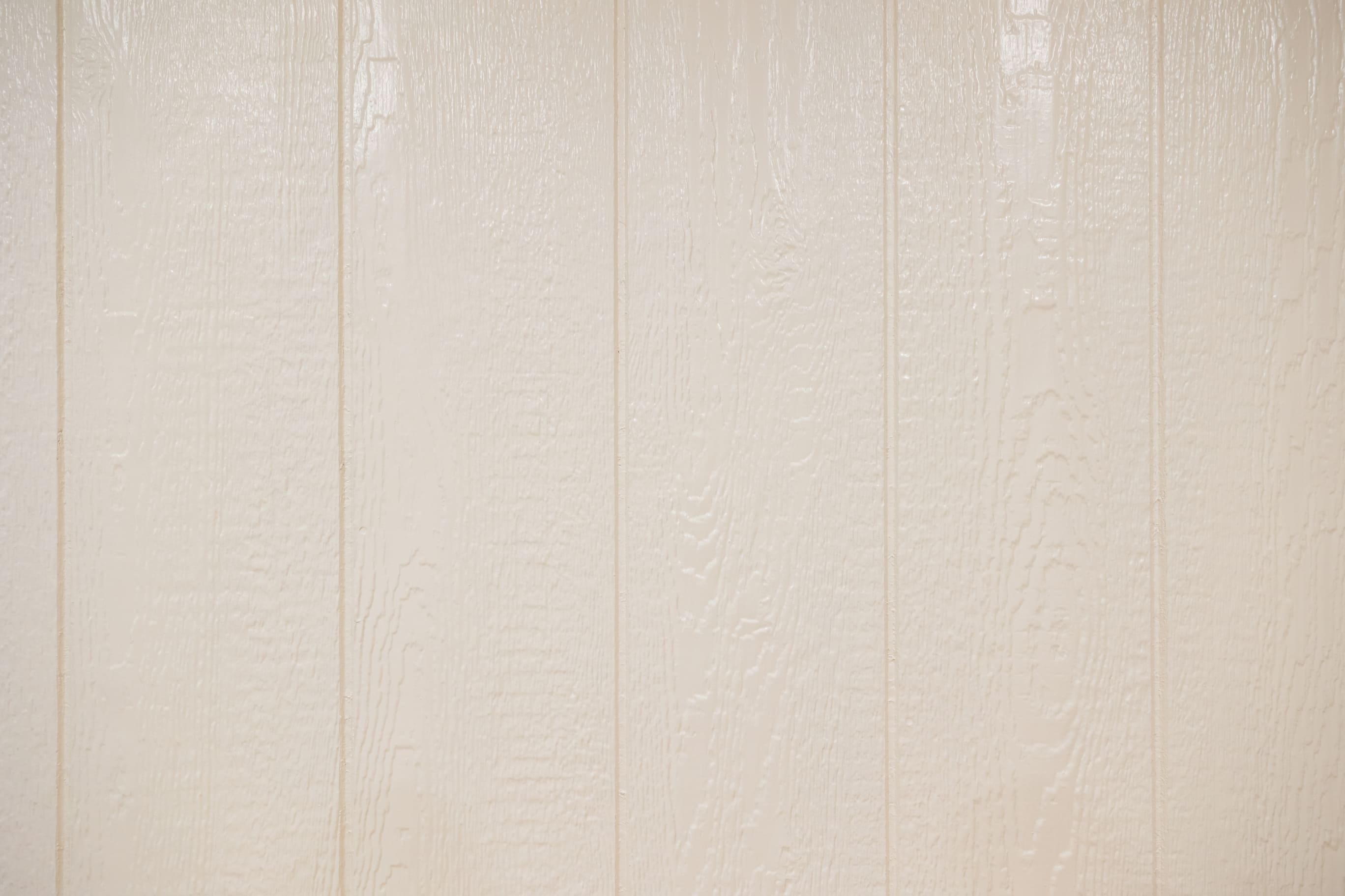 Close up of white wall in basement remodel